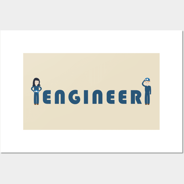 Engineer Master Wall Art by RianSanto